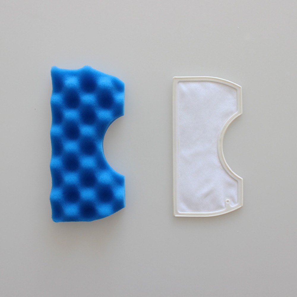 1 zestaw niebieski filtr gąbkowy + 1 zestaw filtr pyłu Hepa robić Samsung DJ63-00669A SC43-47 SC4520 SC4740 VC-9625 VC-BM620 odkurzacz