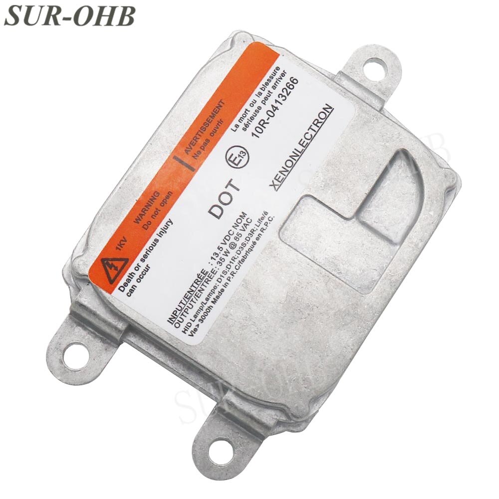 xenon 10r-0413266 d1s d1r frontlys gjemte seg ballast kontrollenhet modul 35 xt 5-d1 12v til Ford - 10 r 0413266 kabel 4300k 6000k pære: ballast