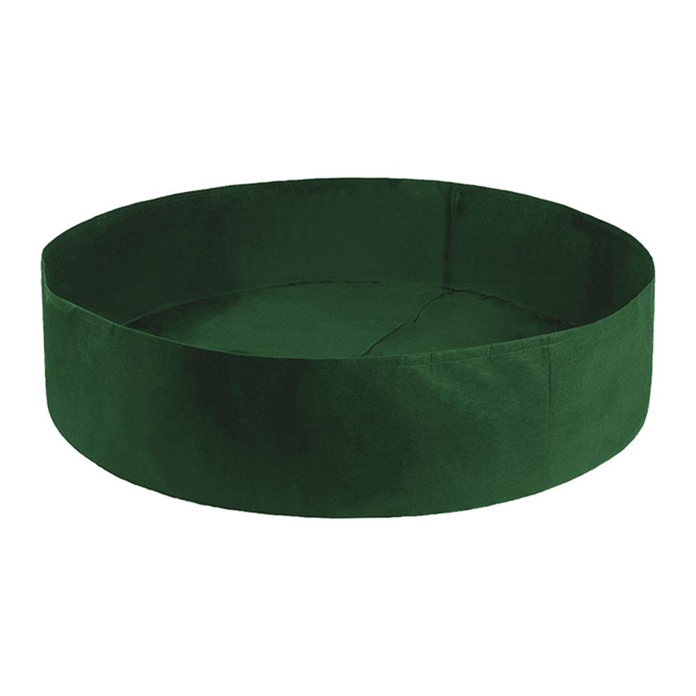 Vegetable Grow Bag Plant Bed Planter Container Bag Plant Growing Cultivation Round Planting Pot for Plants Nursery: Green 60cmX20cm