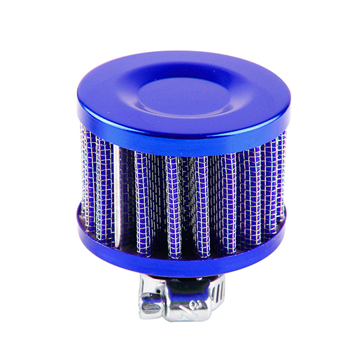 13mm Auto Cold Air Intake Filter Kit Carter Vent Cover Breather Auto Styling Luchtinlaatfilter Universal Auto Accessoires: blue