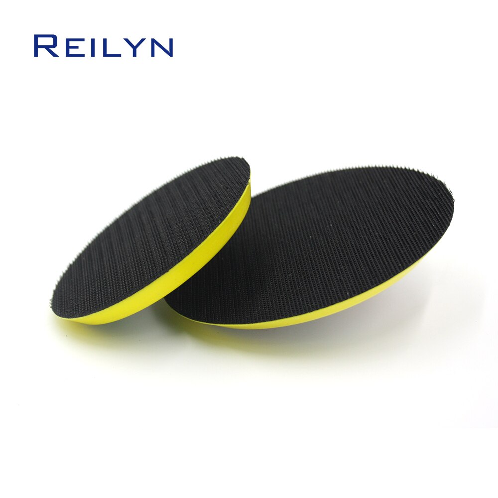 Pneumatic Sander backing pad Air Polisher holder sanding polishing disc hook-loop back plate 1234567inch