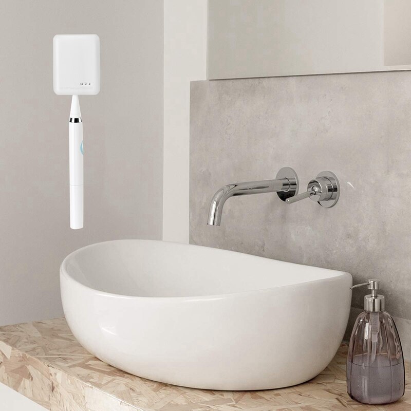Portable UV Toothbrush Sterilizer Single Electric Toothbrush Sanitizer for Travel/Business/Home Sterilizing Effect Up to 99.9%