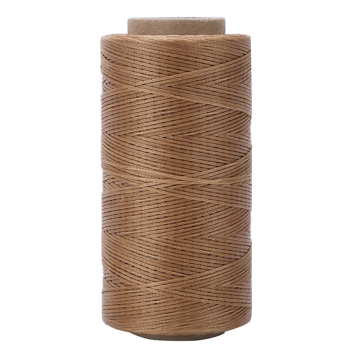 150D 260M Extra Strong Waxed Sewing Thread for Leather Denim Hand Craft DIY Bracelet Jewelry Beading Shoe Bag Making Wax Cord: Coffee