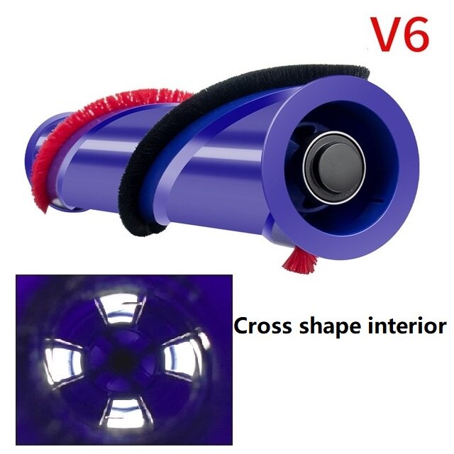 Kit de reemplazo de rodillo de cepillo, Compatible con DYSON V6 V7 V8 V10 V11, cepillo inalámbrico, cabezal de limpieza, rodillo de barra, pieza 966821-01: V6
