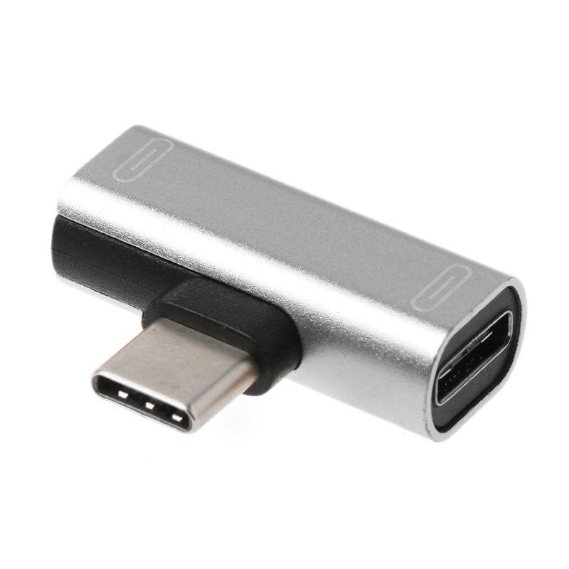 Dual Type C USB-C Oortelefoon Hoofdtelefoon Opladen Lader Adapter Splitter Converter Voor Xiaomi 6 6X 8 Note3 Mix 2 Mate: S