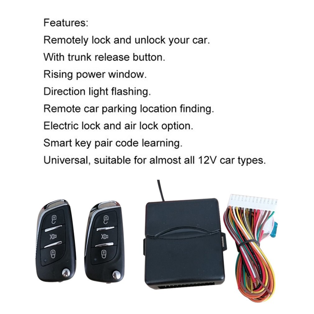 Universal Car Auto Keyless Entry System Button Sta... – Grandado
