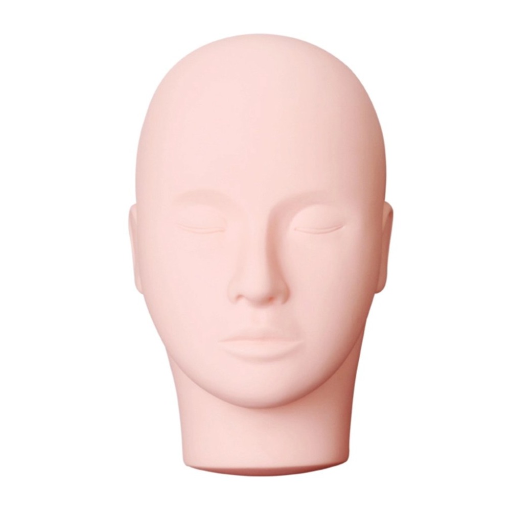 Schönheit Bilden Wimper Praxis Puppe Profi Massage machen-hoch Ausbildung Kosmetik Mannequin Puppe Gesicht Kopf Modell