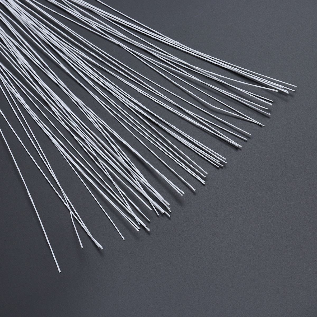 50 stk. blomsterhandlerblomst de kunstige blomster indendørs kage kunstig plante stilk kunstig plante stilk den