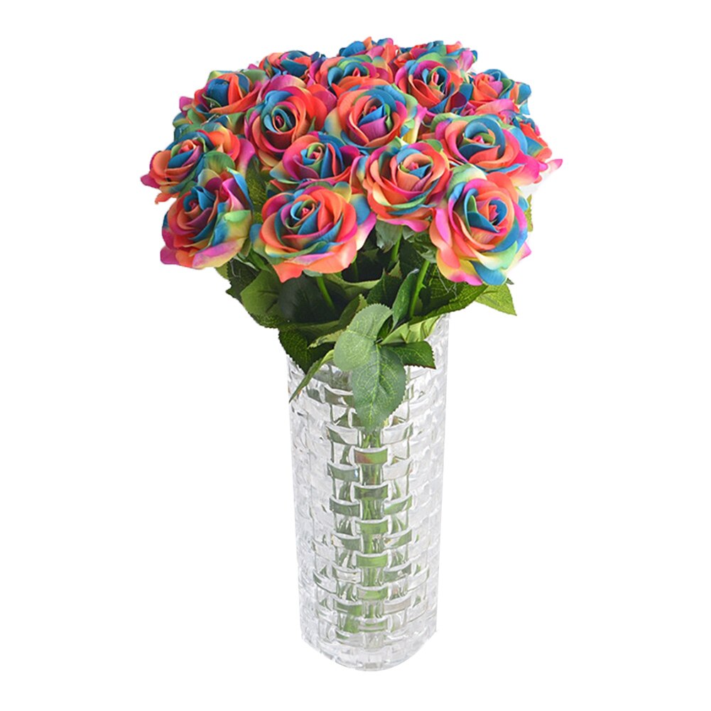 Simulación siento Rosa de San Valentín boda inicio decoración flor: 2C