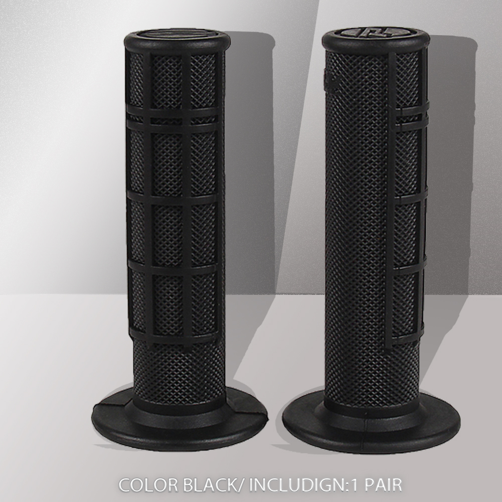 Manopole manubrio sinistra e destra da 22 mm Manopole universali per moto da 7/8 "22 mm Manubrio in gomma resistente ATV Quad Accessori motocross: Avorio