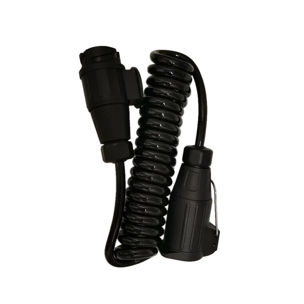 13 Pin Plug And 13 Pin Socket Trailer Plug Waterproof With Spring Cable 300cm Extension Wiring Caravan Connectors Accessories