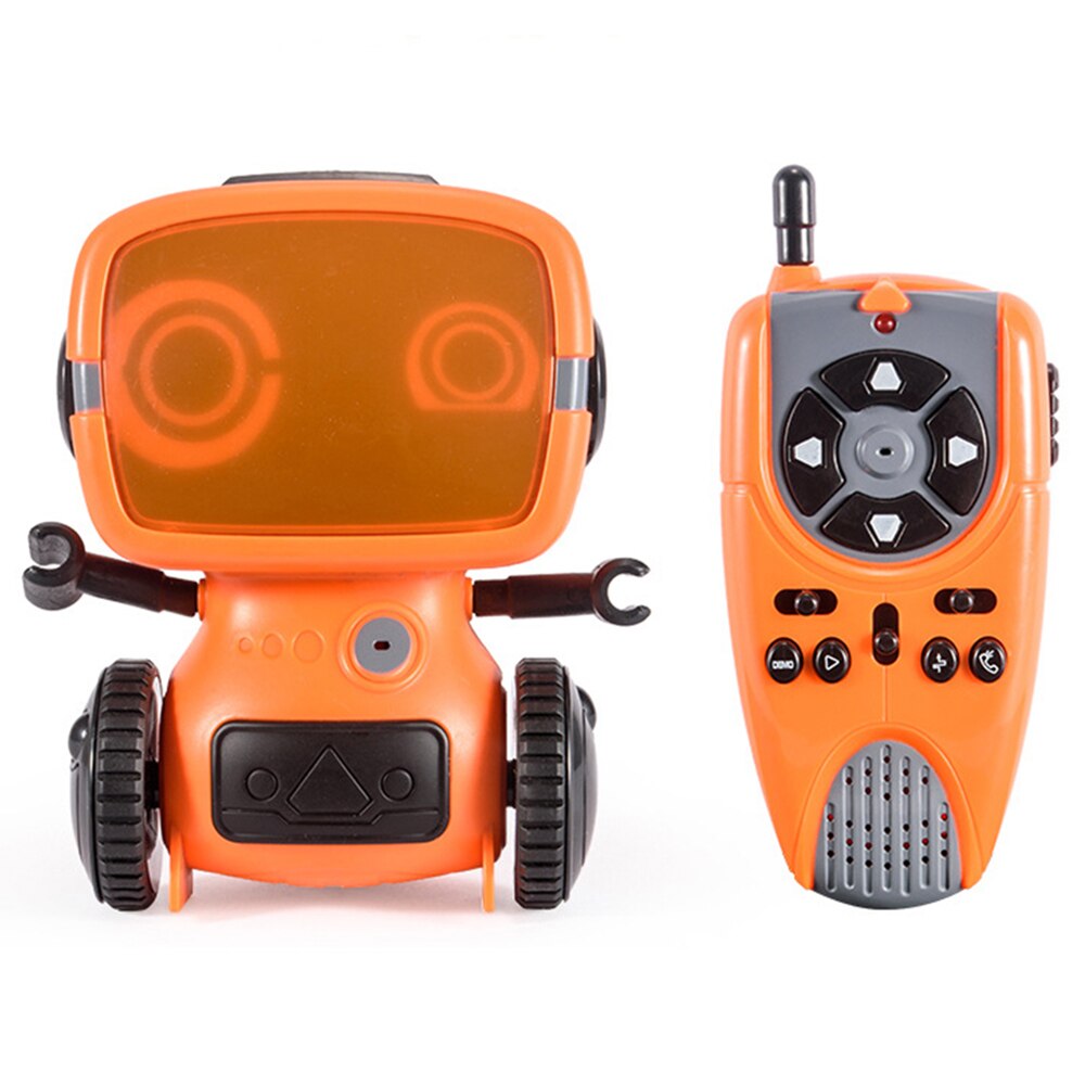 Intelligent RC Robot Talkbot Early Education Machine Touch Walking Dancing Said Slippery Talkie Remote Control Robot Toy: Default Title