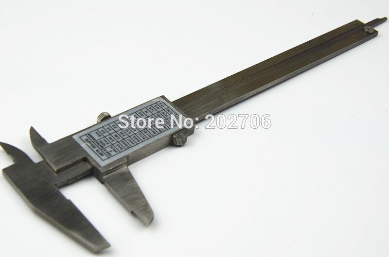 0-150mm 6inch Left Hand vernier caliper left hand caliper micrometer gauge for left hand use caliper