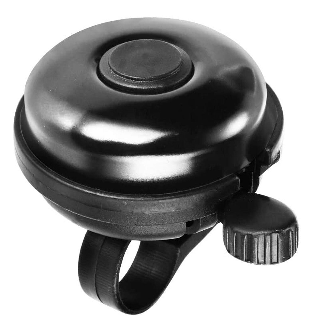 Right Hand Bicycle Bike Bell Aluminum Loud Crisp Clear Sound Adults Kids Ringer Outdoor Clear Sound Loud Replacement Right Hand: Black 