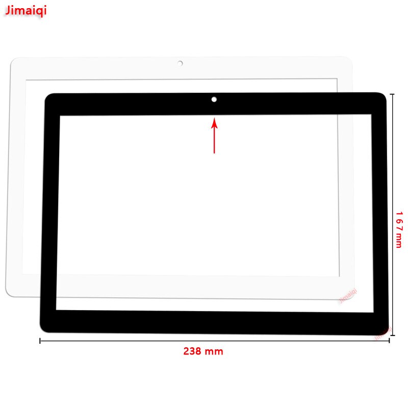 Phablet Panel Voor 10.1 ''inch Qere Q12 tablet Externe capacitieve touchscreen Digitizer Sensor vervanging Multitouch