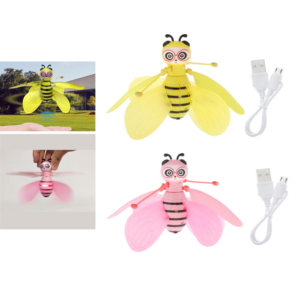 Juguetes para niños, Drones con control manual, abejas, juguetes voladores, Inducti a mano