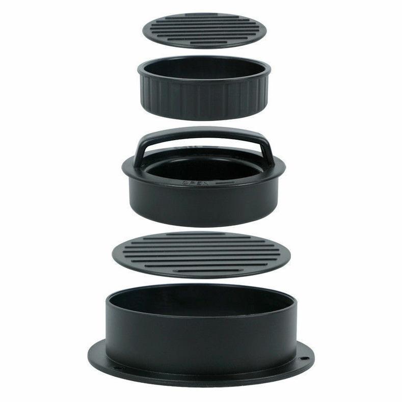 Abs hamburger maker hamburger trykk rund form ikke-pinne kokk koteletter hamburger kjøtt biff grille burger trykk patty maker form