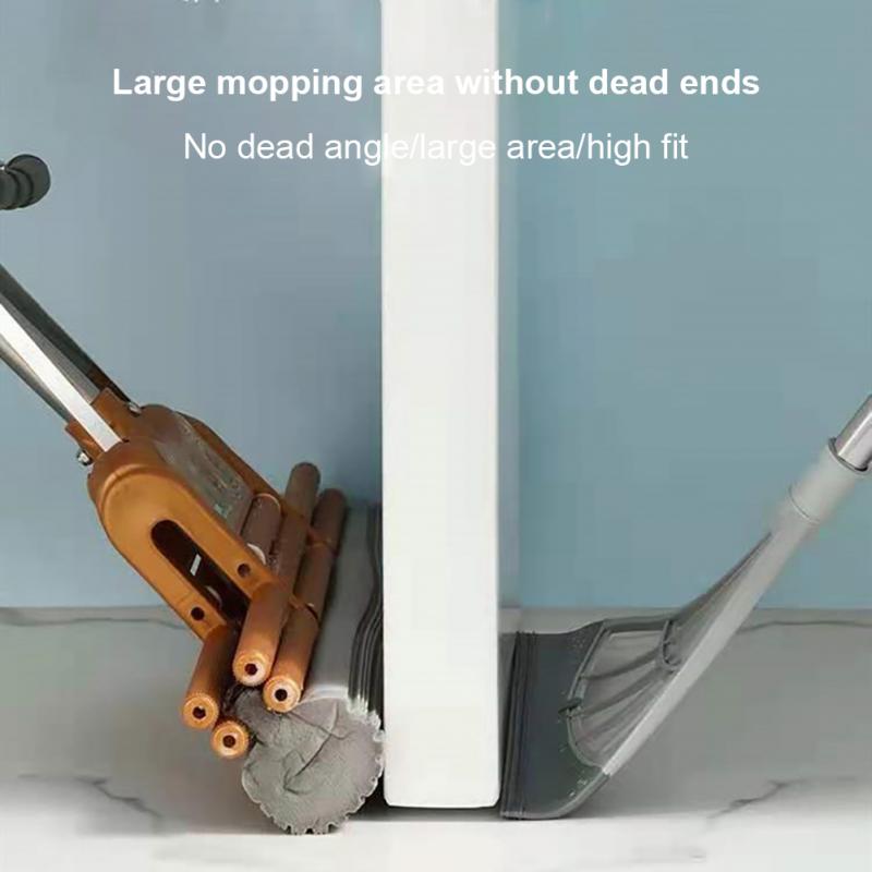 Rubber Broom Hand Push Sweeper Floor Wiper Squeegee Pet Hair Broom For Floor Windows Cleaning Magic Broom Bathroom Accessories