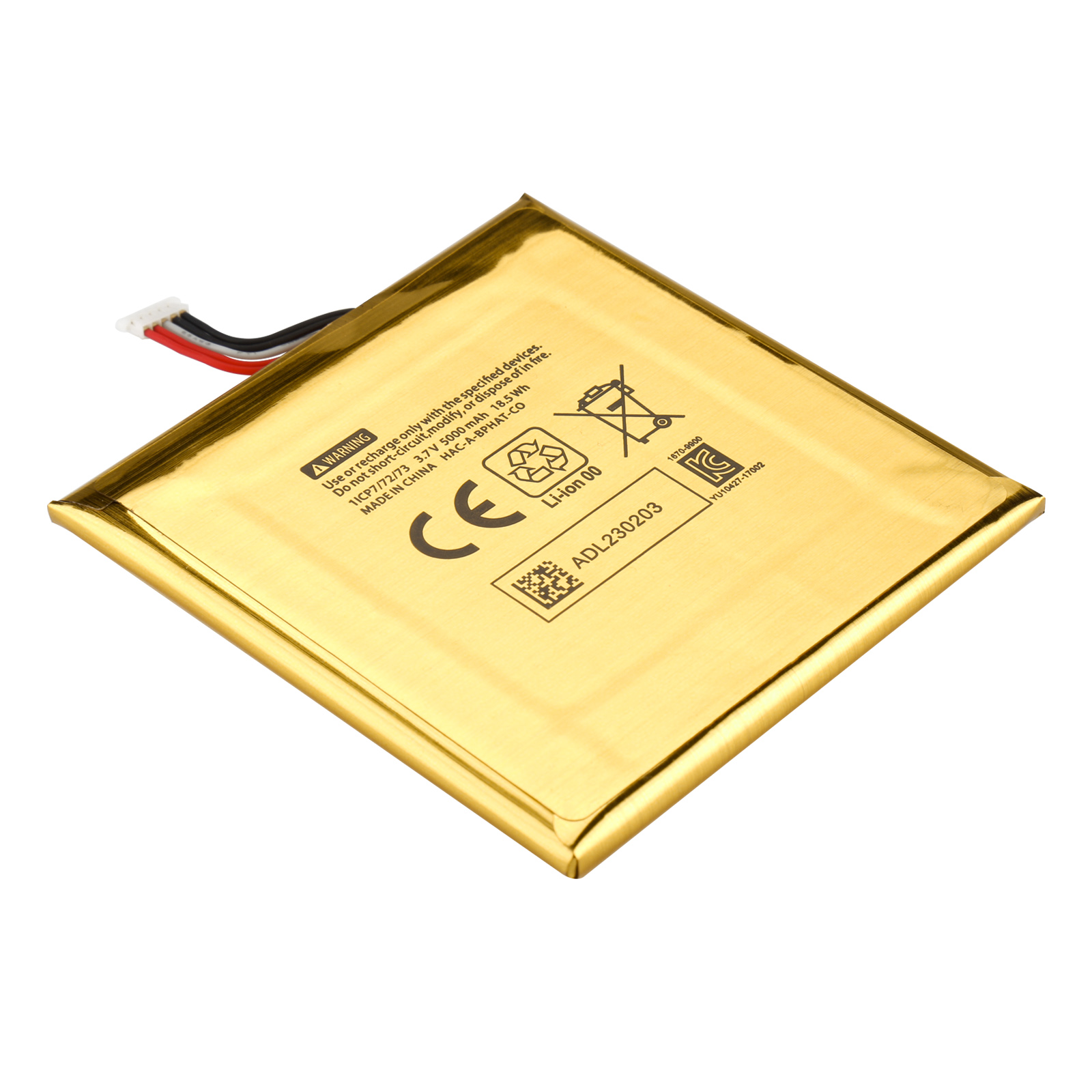 Hac -003 akku-reparatur für nintendo switch konsole (5000 mah li-ion akkus)