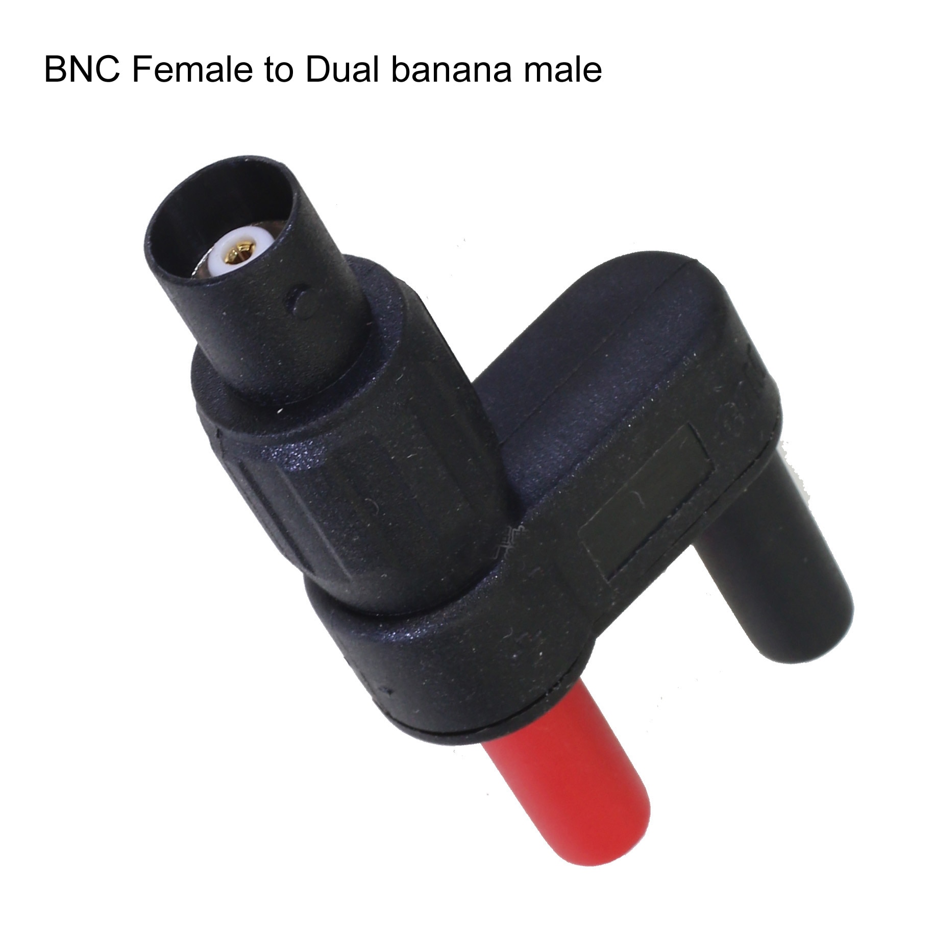 Dual Banaan Stekker Aan Vrouwelijke Bnc Of Banaan Jack (Vrouwelijke) om Mannelijke Bnc Adapter/Meetsnoer Bnc Connector