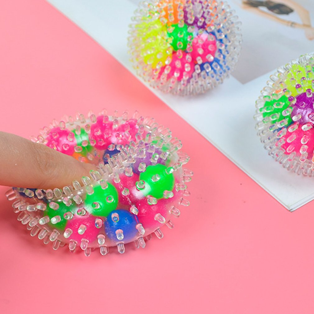 Fidget Speelgoed 7Cm Tpr Zachte Stress Deeg Ballen Kleuren Veranderende Stress Bal Voor Kinderen En Volwassenen Grappige Speelgoed Tpr decompressie Speelgoed