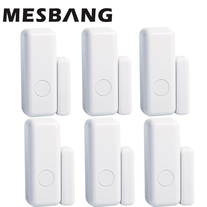 Swokely 433 MHz WIFI + GSM Smart Alarm Systeem Met LCD Scherm, Deursensoren, Afstandsbediening En Alexa Compatibiliteit - Slim Inbraakalarm Voor Thuis