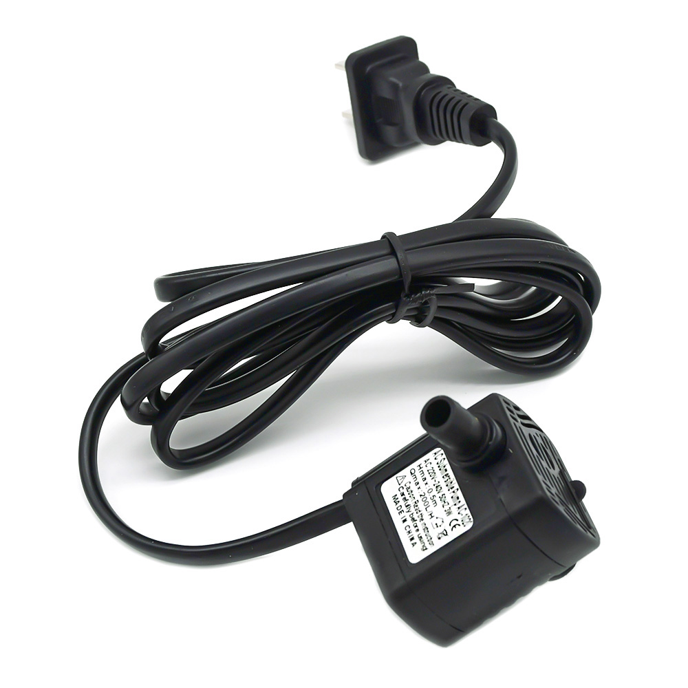 200L/H 3W Submersible Water Pump for Aquarium Tabletop Fountains Pond Water Gardens and Hydroponic Systems AC100V-120V/220V-240V: Other / US