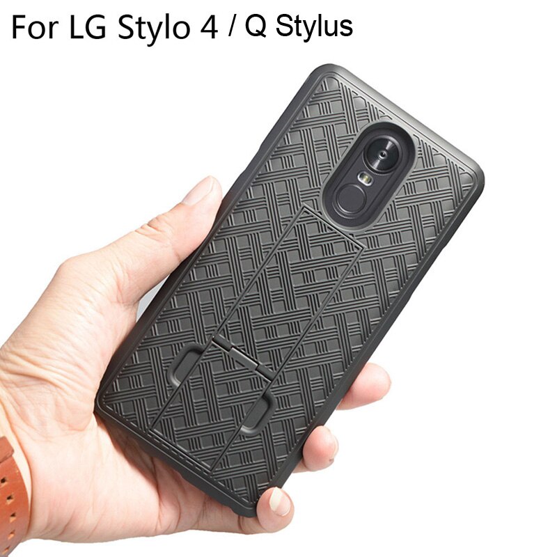 Business Man Waist Belt Clip Holster Running Sports Case For LG stylo 4 Stylo 5 Stylus 5 Phone Hard Back Case: For LG Stylo 4