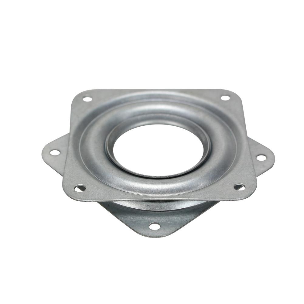 8Pcs 3inch Heavy Duty Bearing Turntable Boat Seat Swivel Plate Base 360 Degree Square Rotating Plate For DIY Furniture Hardware: Default Title