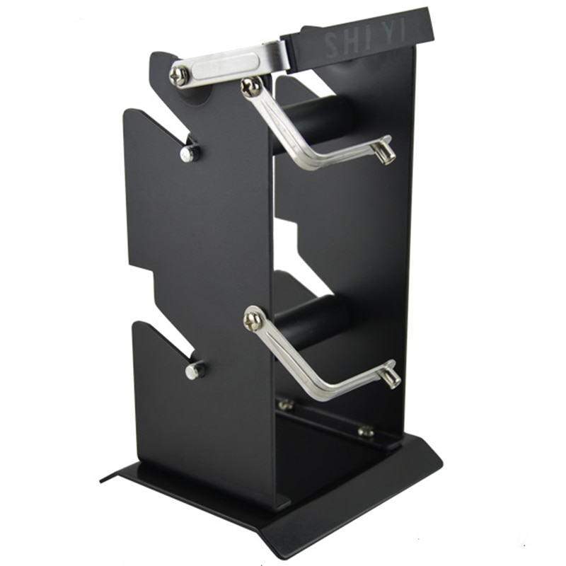 Multifunctional Iron Holder Double-Layer Soldering Iron Stand Double Tin Wire Rack Metal Tin Wire Frame Line Seat