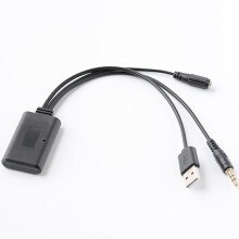 Aux USB Audio Adapter Bluetooth Device Car Parts Trim Universal Wireless