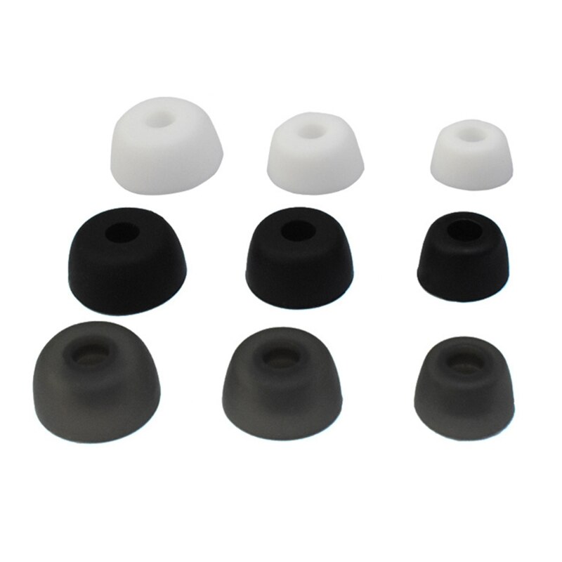 3 par bløde silikone ørepropper ørepropper cover ørepropper til jabra elite 75t/ elite 65t/ aktive/sport evolve hovedtelefoner