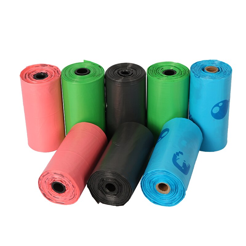 Bolsas de basura para mascotas compostables, ecológicas, biodegradables, 2 rollos/30 Uds.