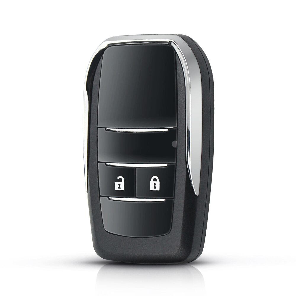 Dandkey Fob Modified 2 Buttons For Isuzu D-Max Replacement Remote Key Shell Smart Cover Case Uncut TOY43 Blank