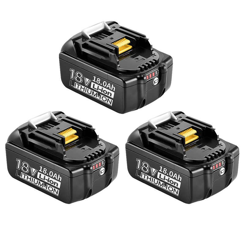 Bl1860 til makita 18v 18000 mah 18.0ah genopladeligt elværktøj batteri med led li-ion udskiftning  bl1860b bl1860 bl1850