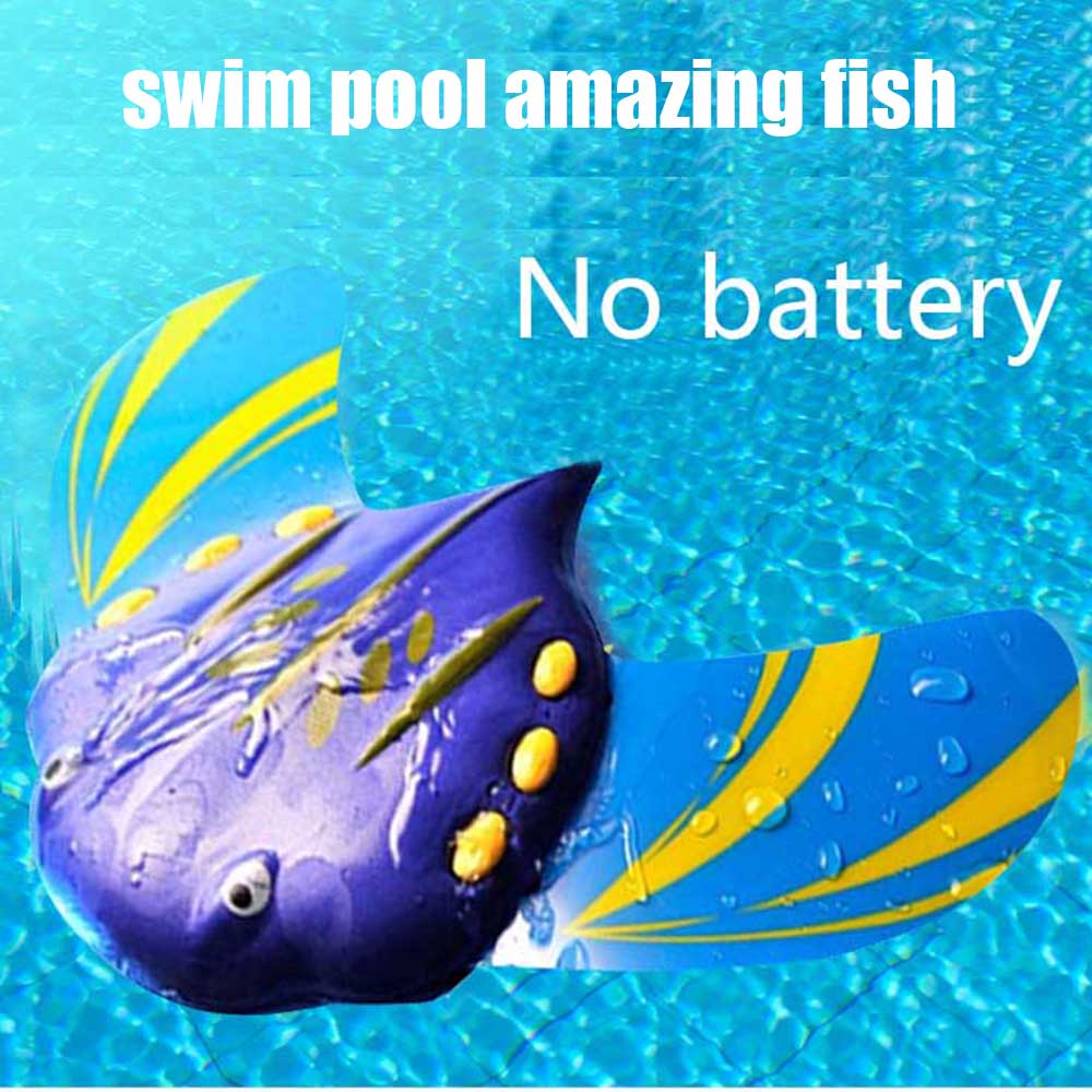 Verbazingwekkende Zwembad Speelgoed Hydrodynamische Vis Zwemmen Vis Zomer Water Sport Speelgoed Met Verstelbare Vinnen Onderwater Zwemmen Vis