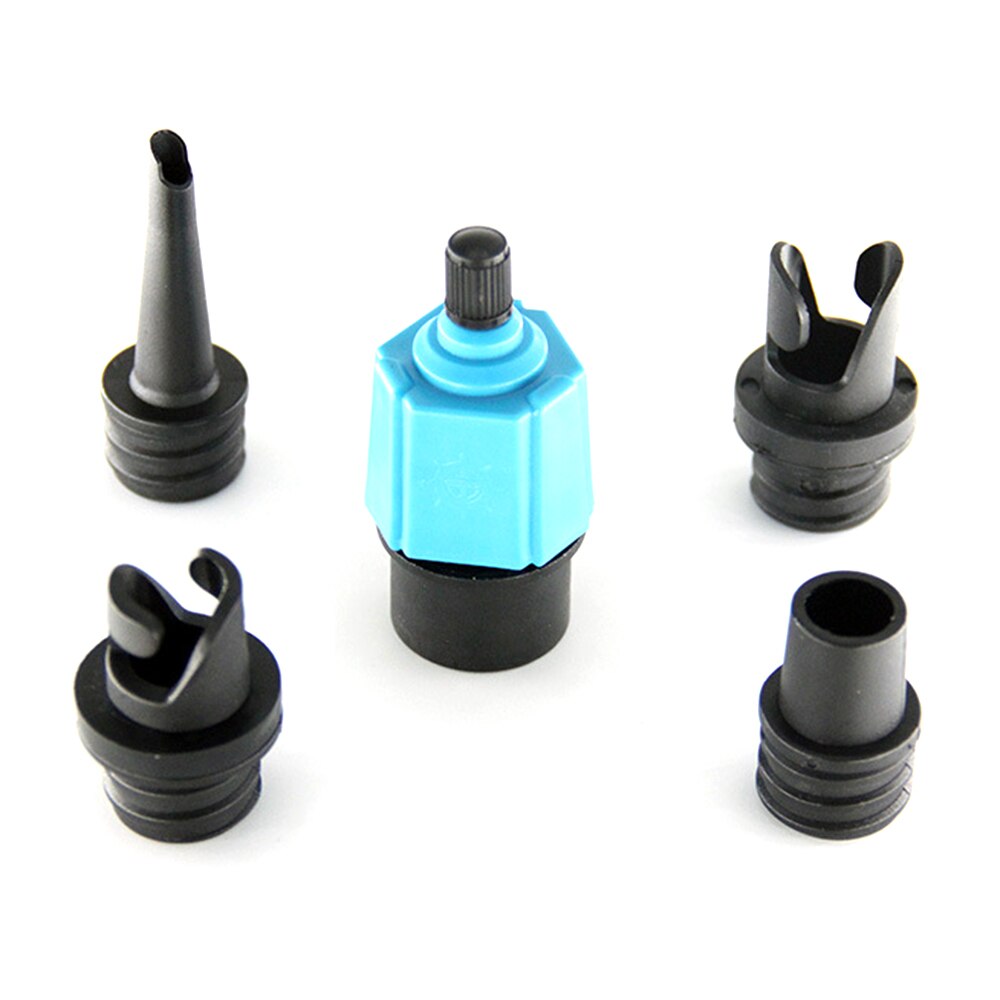 Surfplank Air Valve Adapter Set Met 4 Nozzles Voor Opblaasbare Bed Luchtbed Zwemmen Ring Zwembad Kajak Boot Outdoor