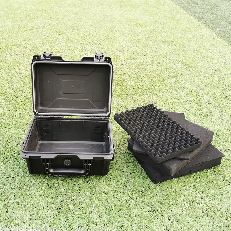 Vandtæt  ip67 kamera slr beskyttelsesboks lille udstyr sag præcision instrument fugt bevis pp plast værktøjskasse kuffert