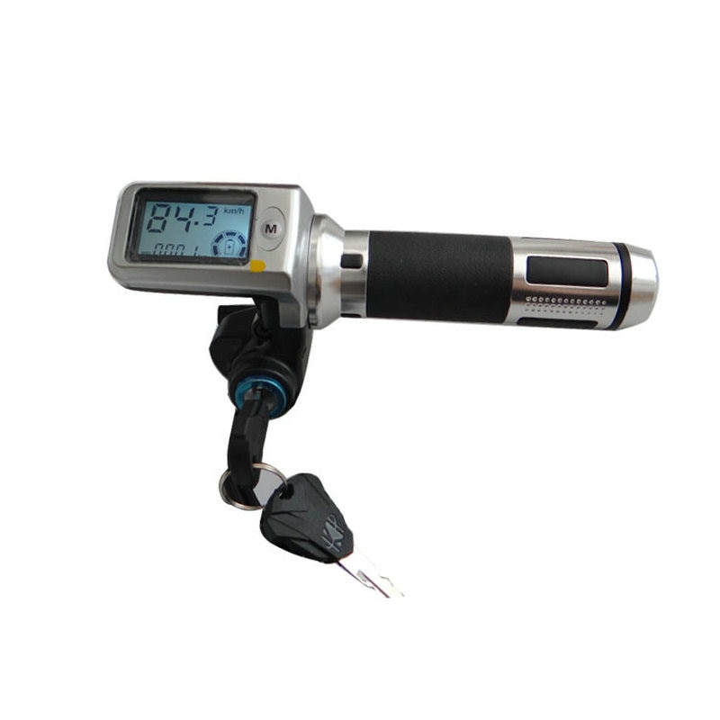 Speedometer/Odometer+Throttle+Lcd Display36v48v60v+Lock/Cruise+Battery Indicator Electric Scooter Bike MTB Tricycle DIY Part