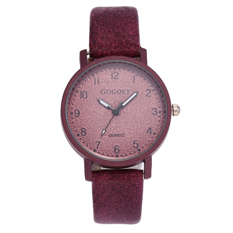 Gogoey vrouwen Horloges Dames Horloges Voor Vrouwen Armband Horloge Relogio Feminino Klok Horloge Luxe Bayan Kol Saati: Red Color