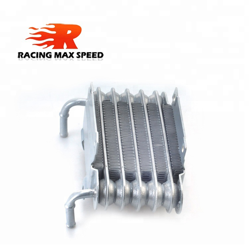 Universal Motorcycle cooling Small Oil Cooler silver SO-01