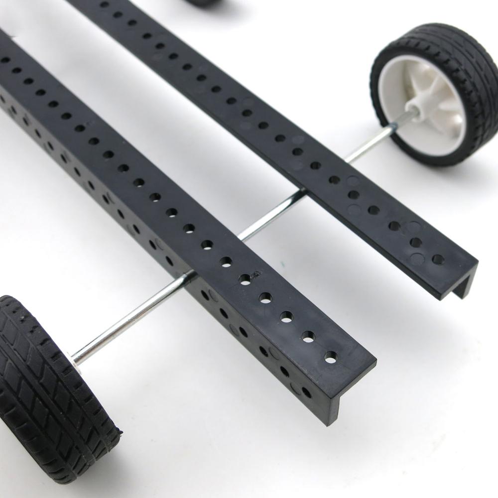 Angled long strip 1115 plastic strip profile with holes golden legend technology accessories manual remote control car upgrade