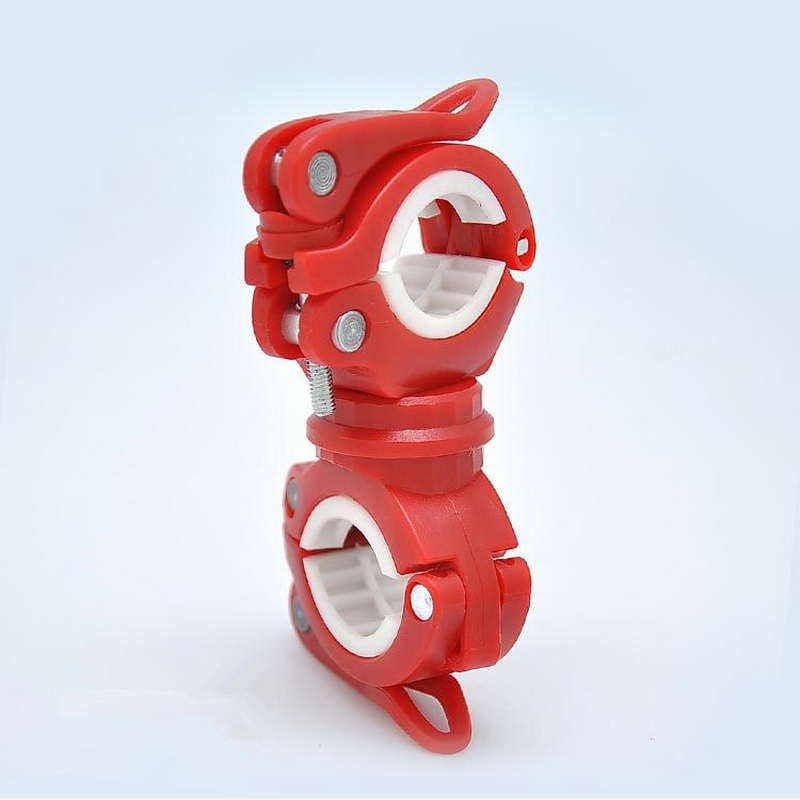 Mount Bike Cycling 360 Degree Rotatable bicycle clamp Flashlight LED Torch Light Holder Grip