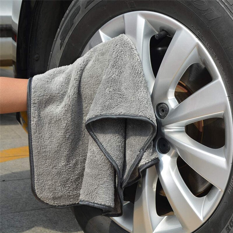 100x40 cm Microfiber Car Cleaning Cloths Ultra-Thick Cars Drying Towel Microfiber Cloth for Car Home Polishing Washing Detailing