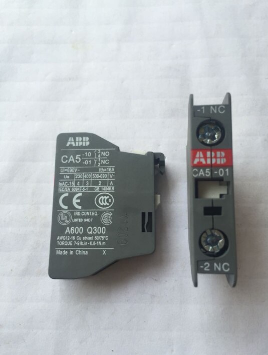 ABB Blocco Di Contatto Ausiliario CA5-10 1SBN010010R1010 1NO 1P ABB Blocco Di Contatto Ausiliario CA5-10 1SBN010010R1010 1NO 1P