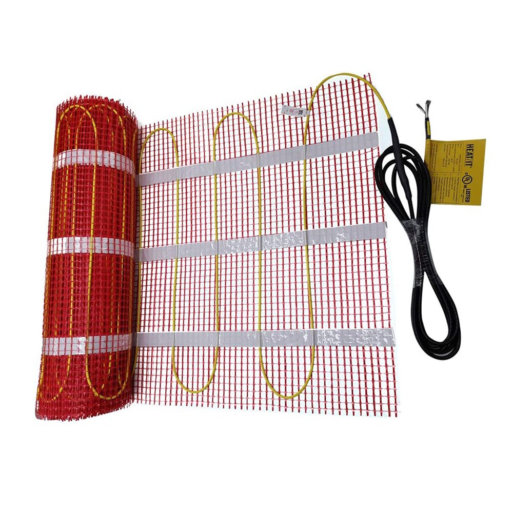Electric Radiant Warmmat Self-adhesive Floor Heat Heating Mat 1 - 10 m2 The Ceramic Tile Wooden Floor Heating System 150W/m2