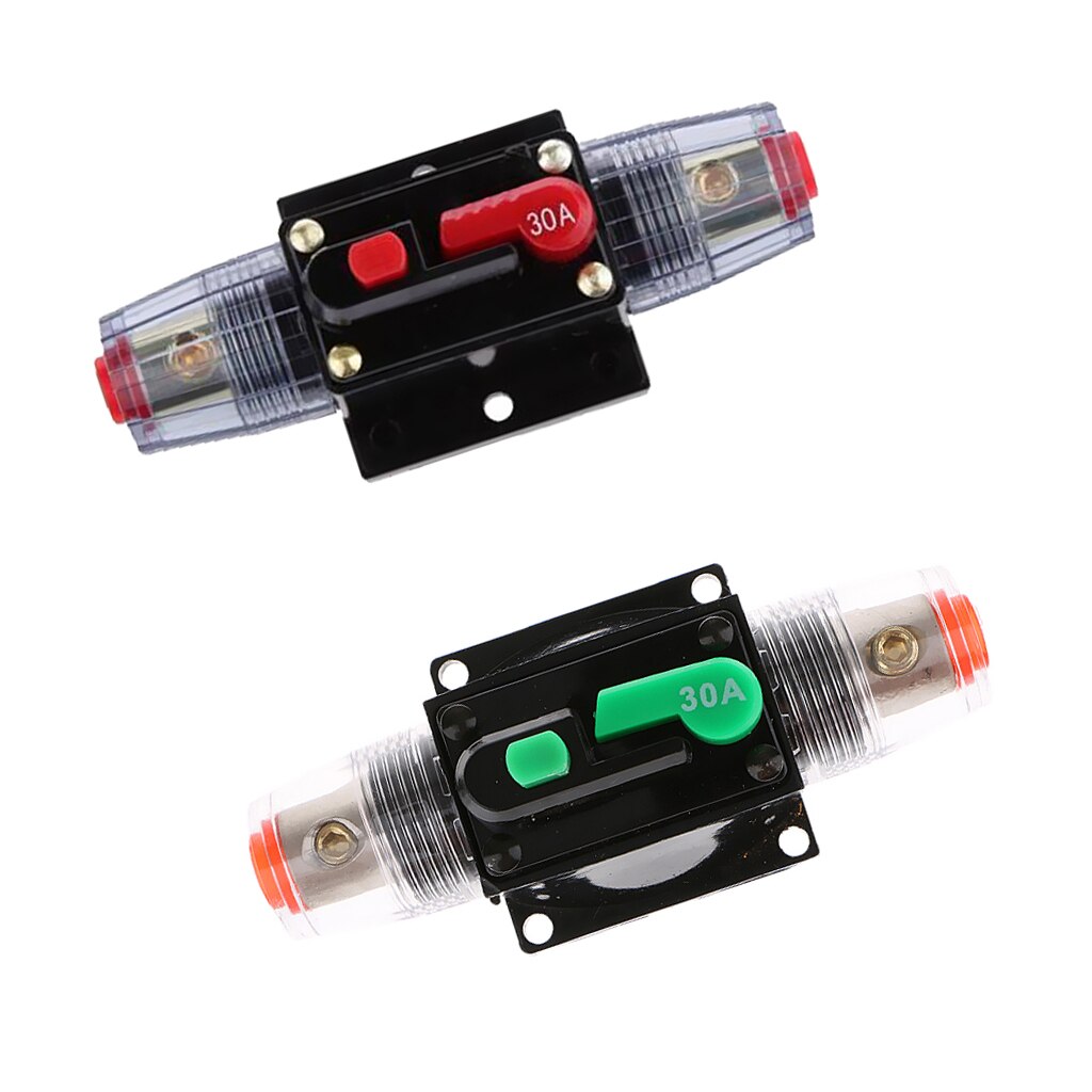 2pcs 30 Amp Manual Reset Circuit Breaker Switch 12... – Grandado