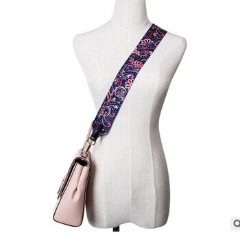 Replacement Purse Canvas Strap Handle Shoulder Crossbody Handbag Nylon Colored Belt Bags Adjustable Shoulder: Lavender