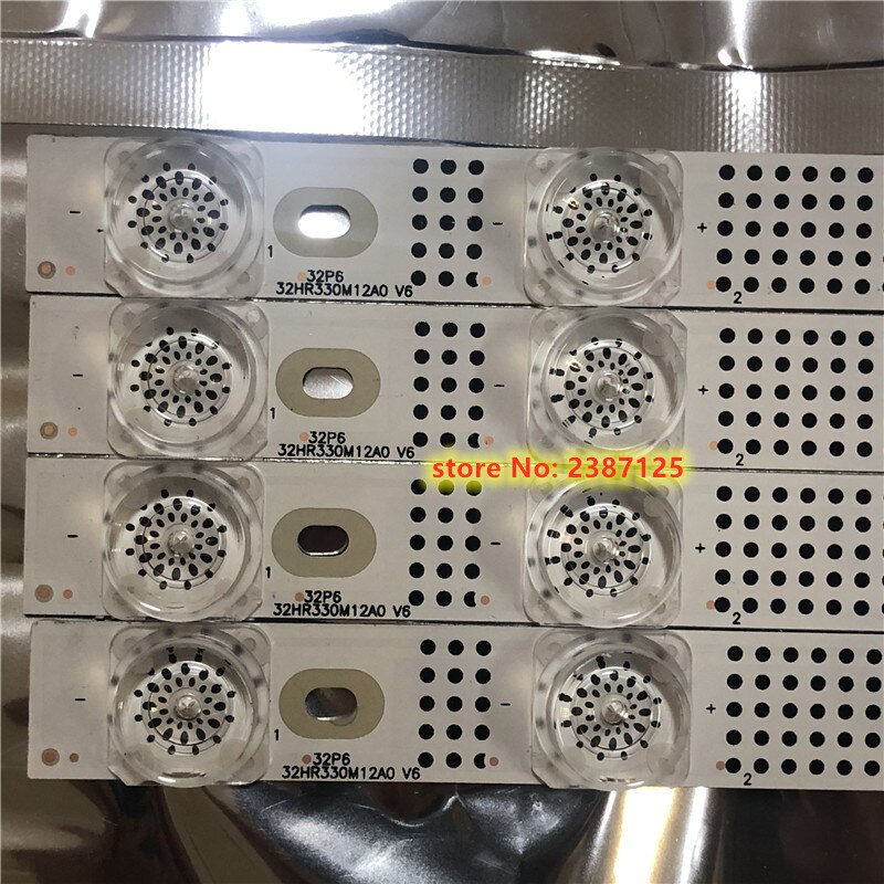 Led Backlight Strip 12 Lamp Voor Tcl 32 "Tv LVW320NEAL 32HR330M12A0 V3 4C-LB3212-HR01J 32P6 32P6H 32P6H 6V/led