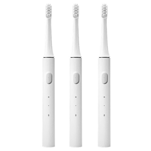 3 PC Original Mi jia T100 Mi brosse à dents électrique intelligente 2 vitesses charge Inductive blanchiment Zone de soins bucco-dentaires Re mi under